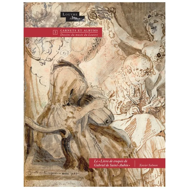 LIVRE DE CROQUIS DE GABRIEL DE SAINT-AUBIN PEINTRE, 1760-1778