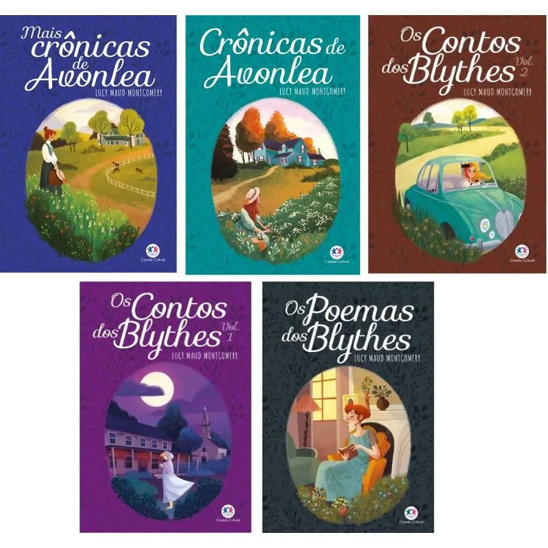 KIT ANNE DE GREEN GABLES - (ULTIMOS LANCAMENTOS - 5 VOLUMES)