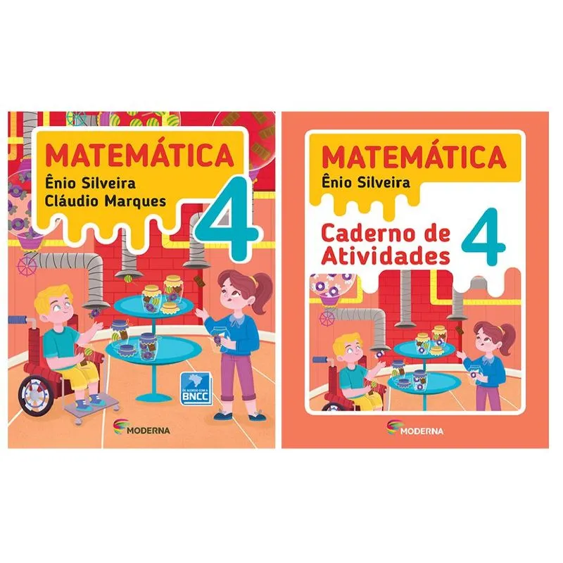 Kit Livros Escolares: Matemática Ênio - 4º Ano (Livro + Caderno De Atividades) - Ed5
