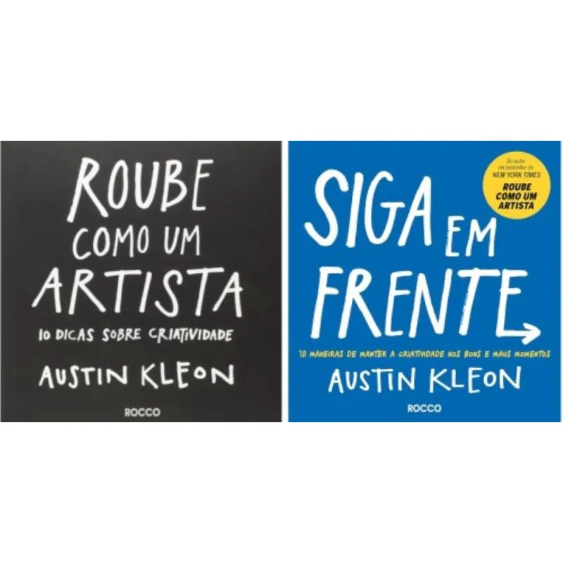 Kit Roube como Um Artista + Siga em Frente (Austin Kleon)