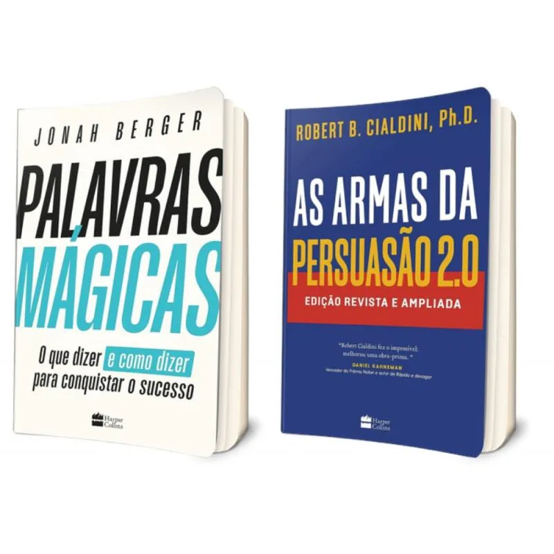 Kit Palavras mágicas + As armas da persuasão 2.0