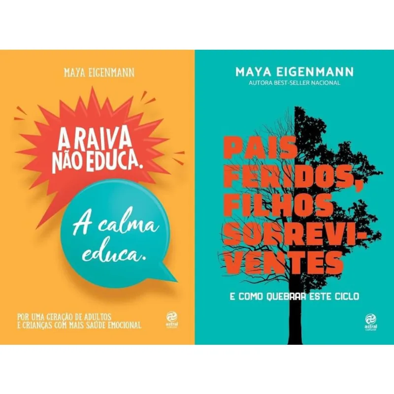 A raiva não educa A calma educa, pais feridos filhos sobreviventes