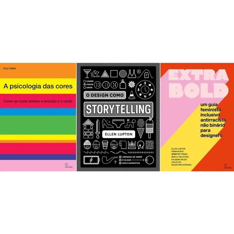 Psicologia das cores desing como storytelling extra bold kit