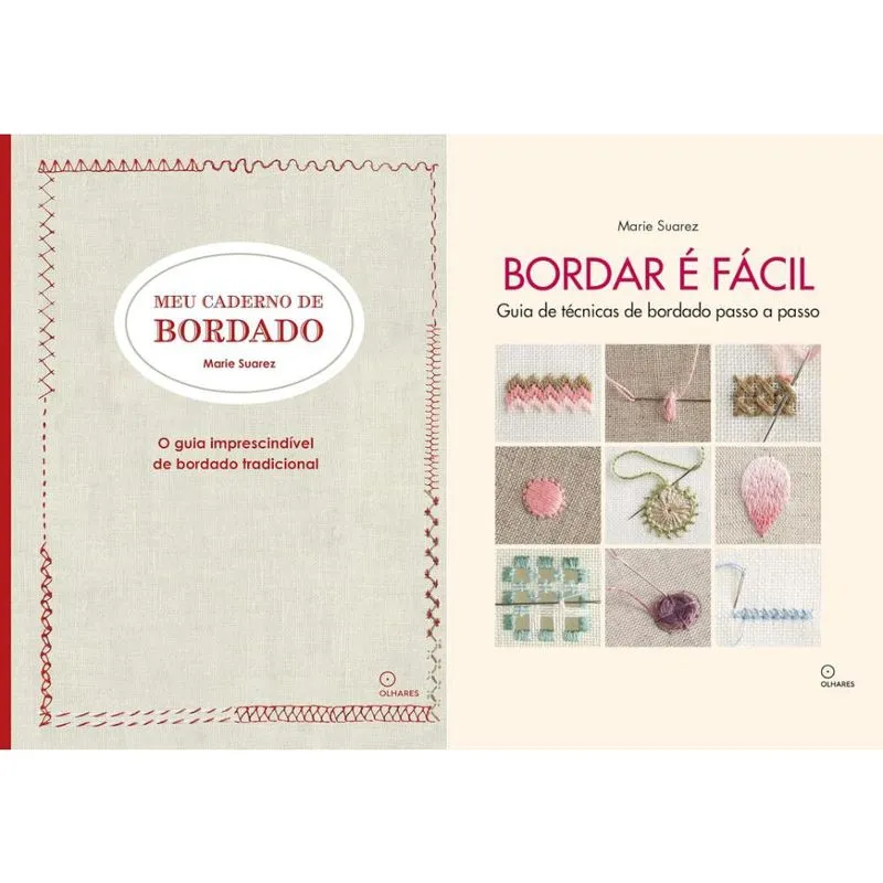Meu caderno de bordado bordar é facil