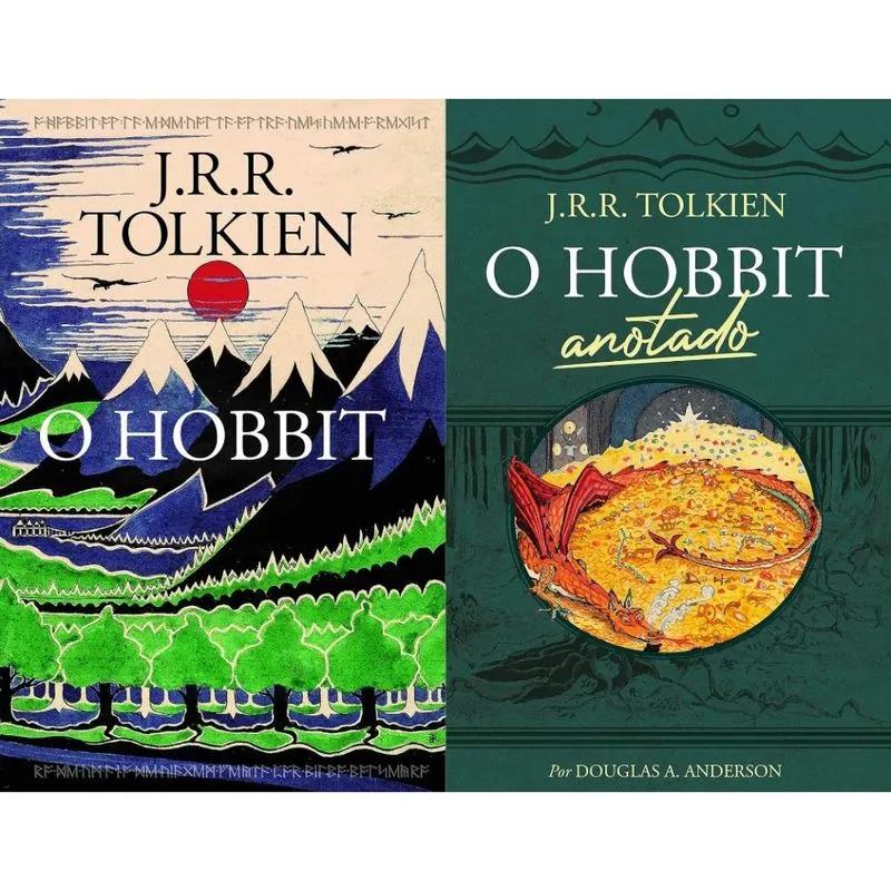 O hobbit, hobbit anotado kit 2 volumes