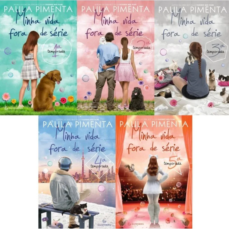 Minha Vida Fora De Serie Kit 5 Volumes