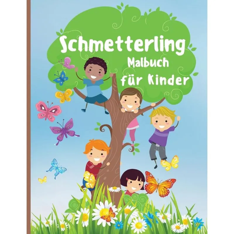 Schmetterling Malbuch für Kinder