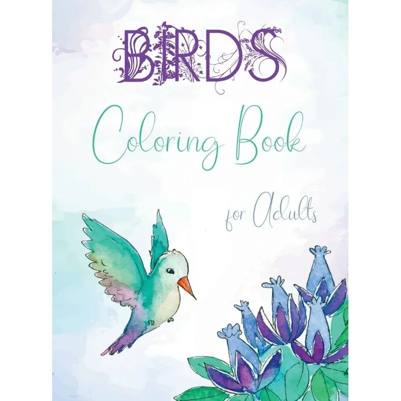 Birds Coloring Book for Adults
