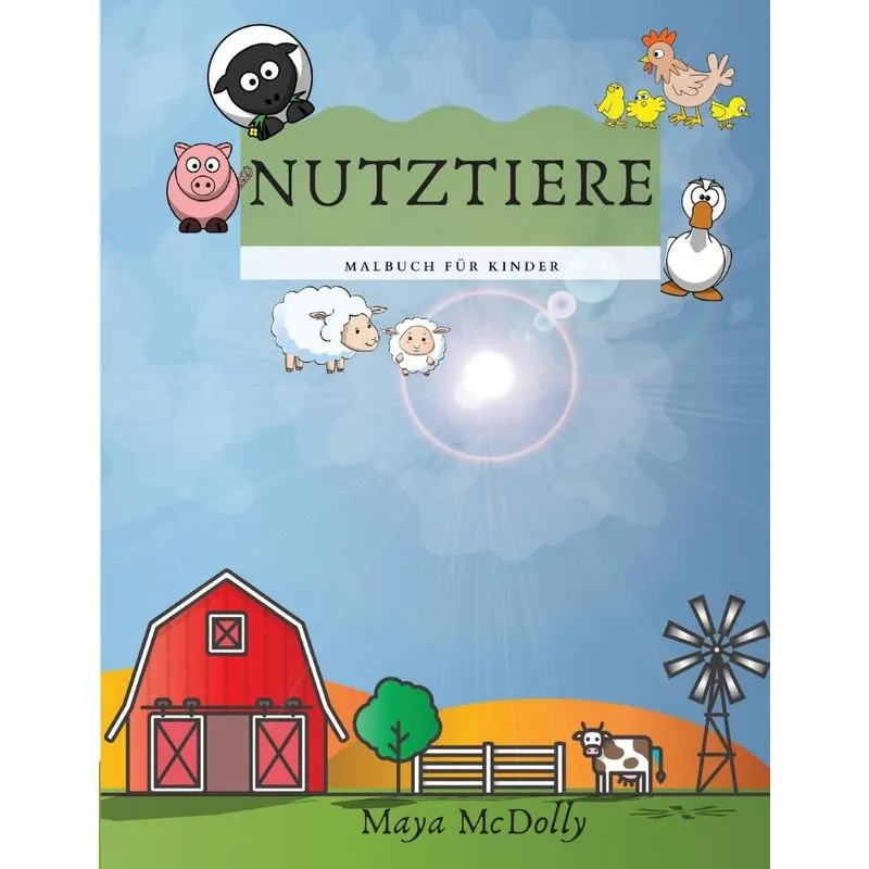 NUTZTIERE - Malbuch für Kinder