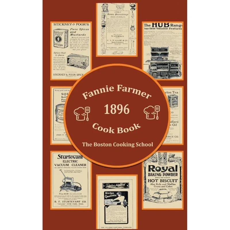 Fannie Farmer 1896 Cook Book