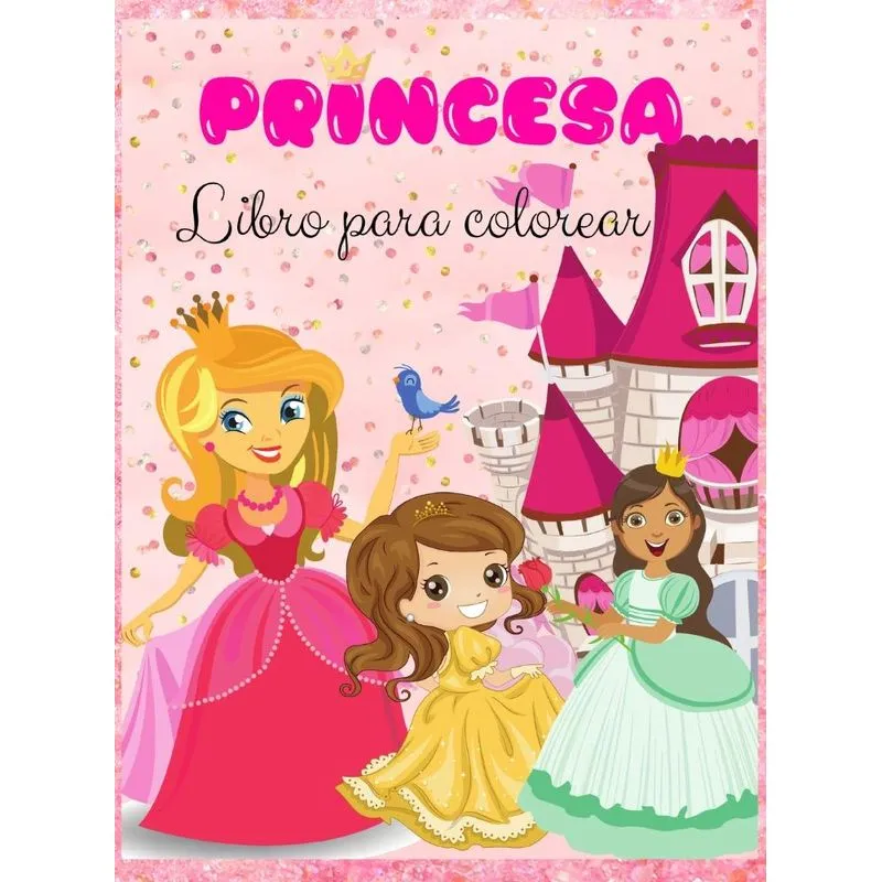 Princesa Libro Para Colorear