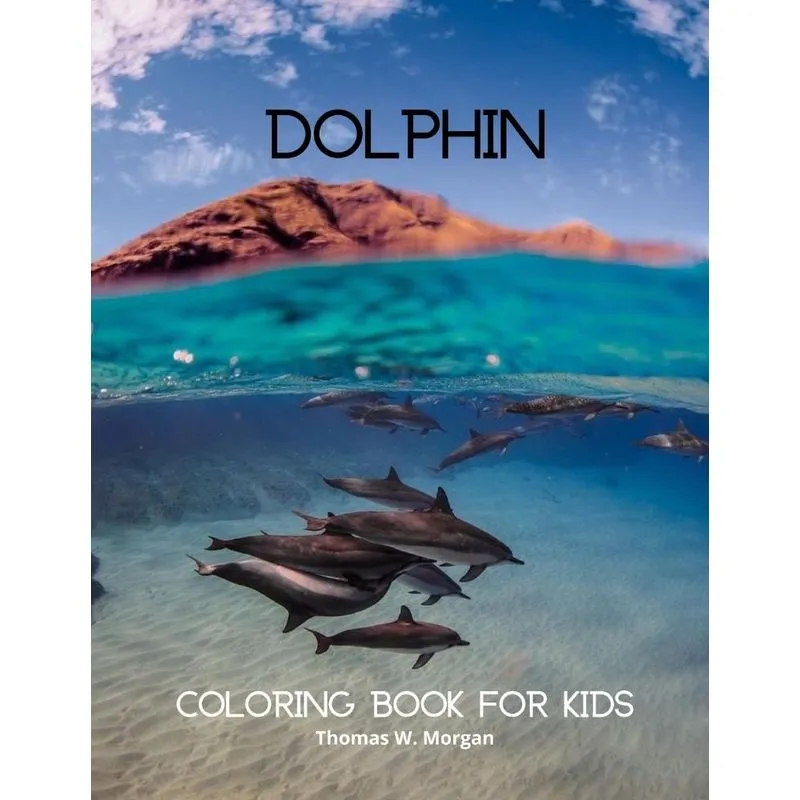 Dolphin Coloring Book for Kids