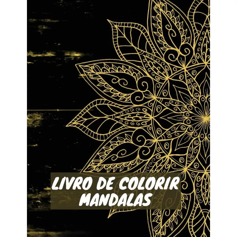 Livro de colorir Mandalas