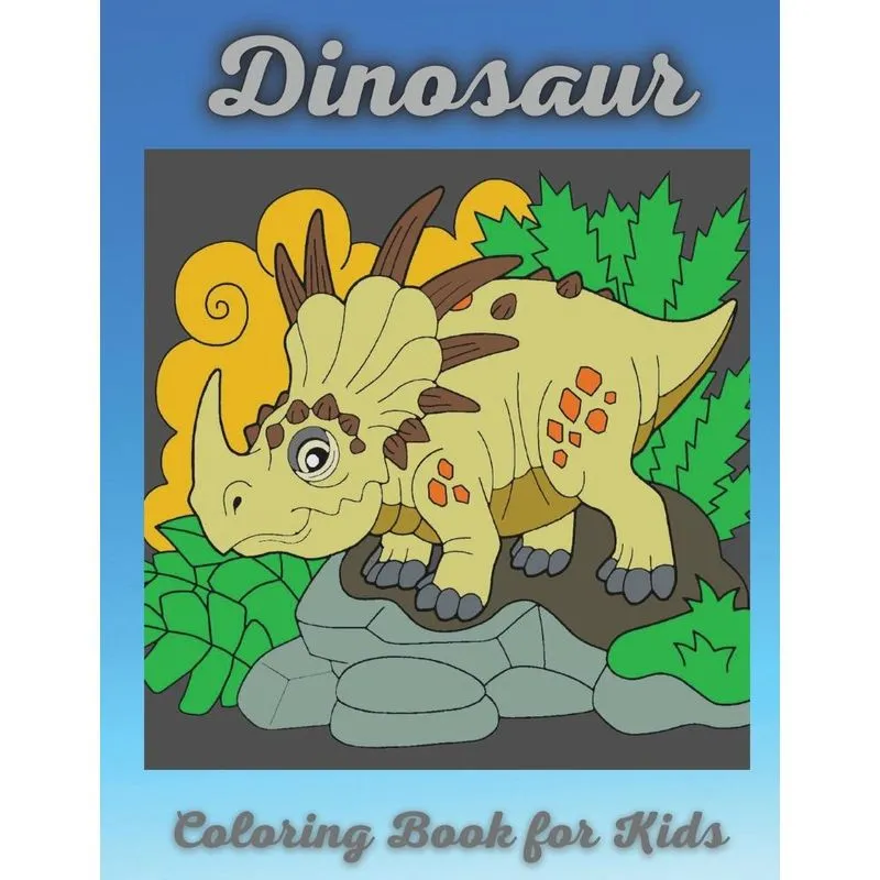Dinosaur Coloring Book for Kids