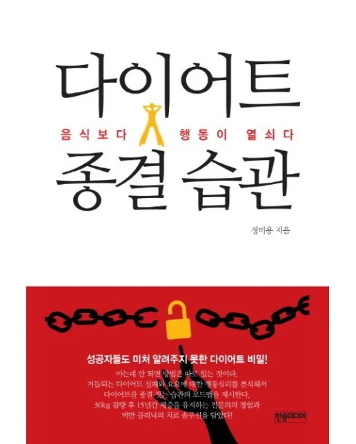 다이어트 종결습관 (음식보다 행동이 열쇠다)