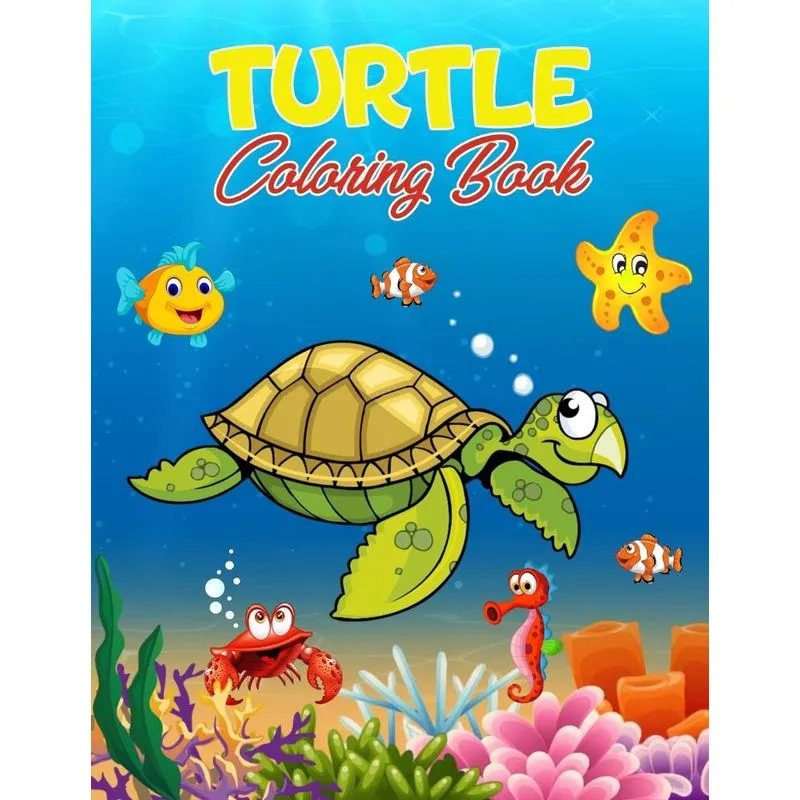 Turtle Coloring Book