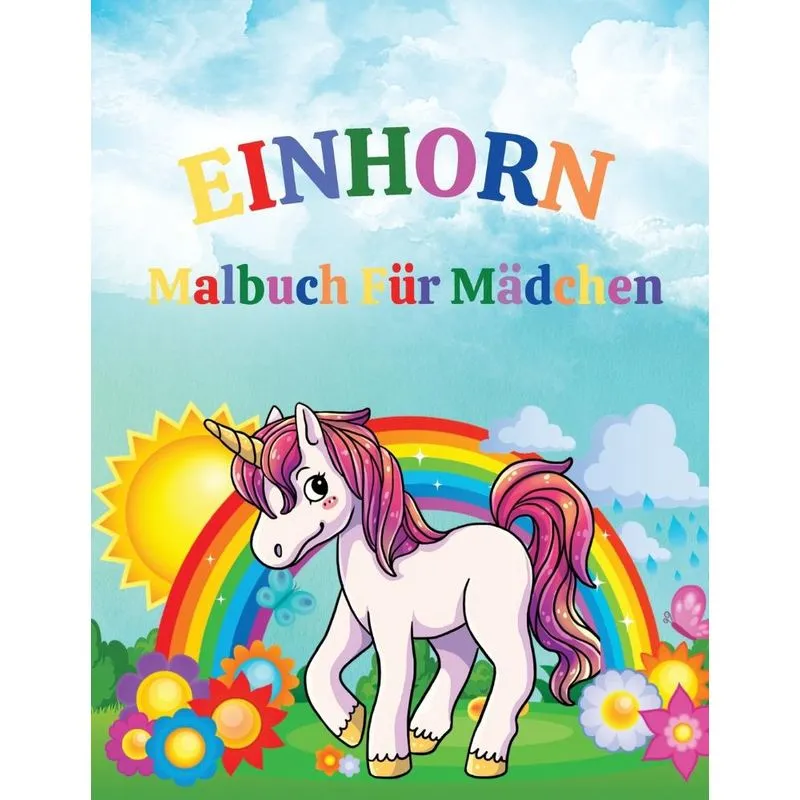 Einhorn - Malbuch Für Mädchen