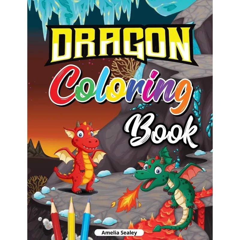 Dragon Coloring Book for Kids