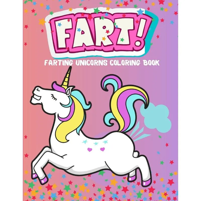 Farting Unicorns Coloring Book