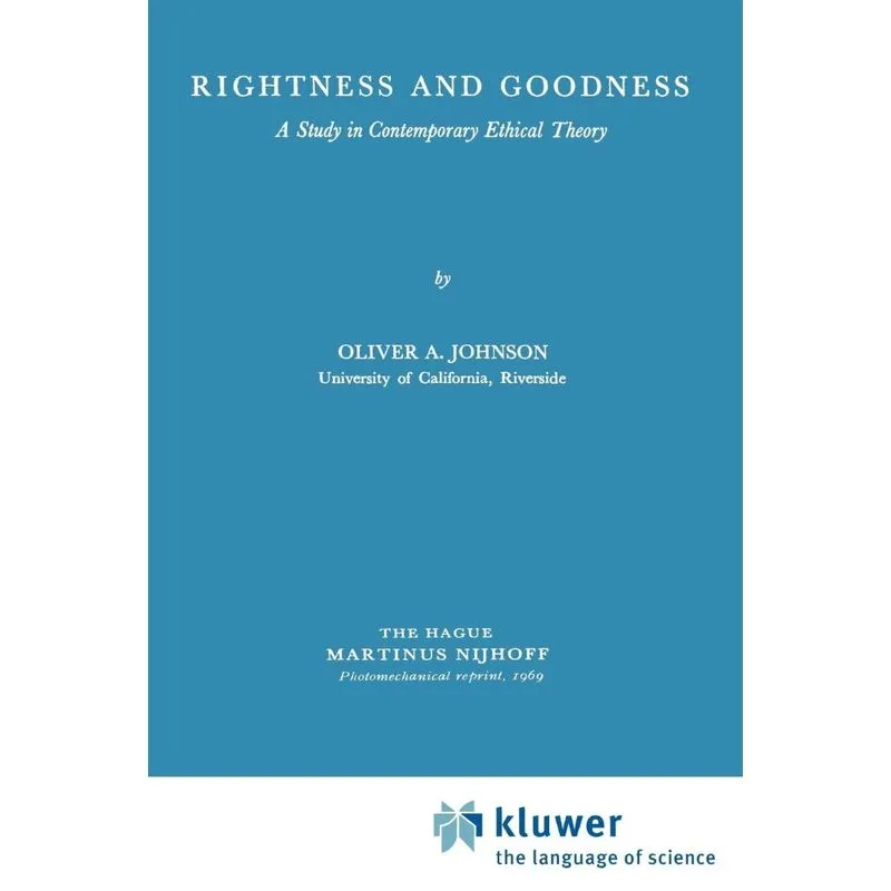 Rightness and Goodness