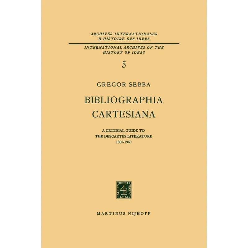 Bibliographia Cartesiana
