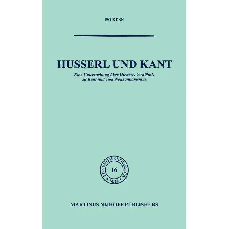 Husserl und Kant