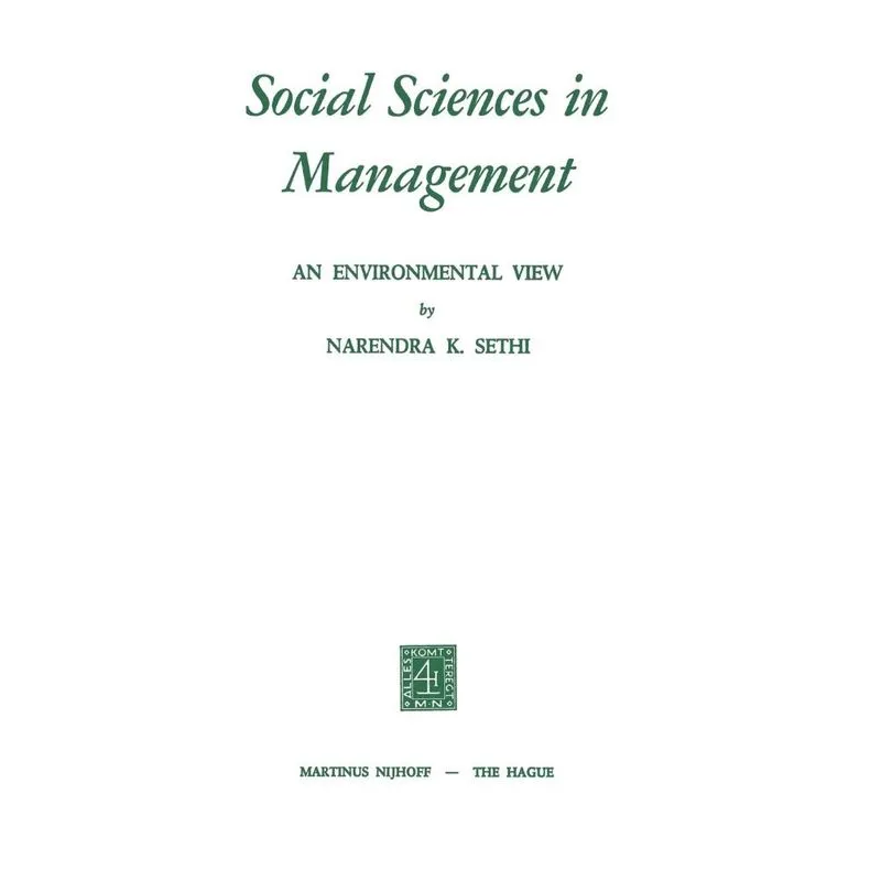 Social Sciences in Management