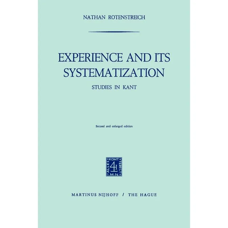 Experience and its Systematization
