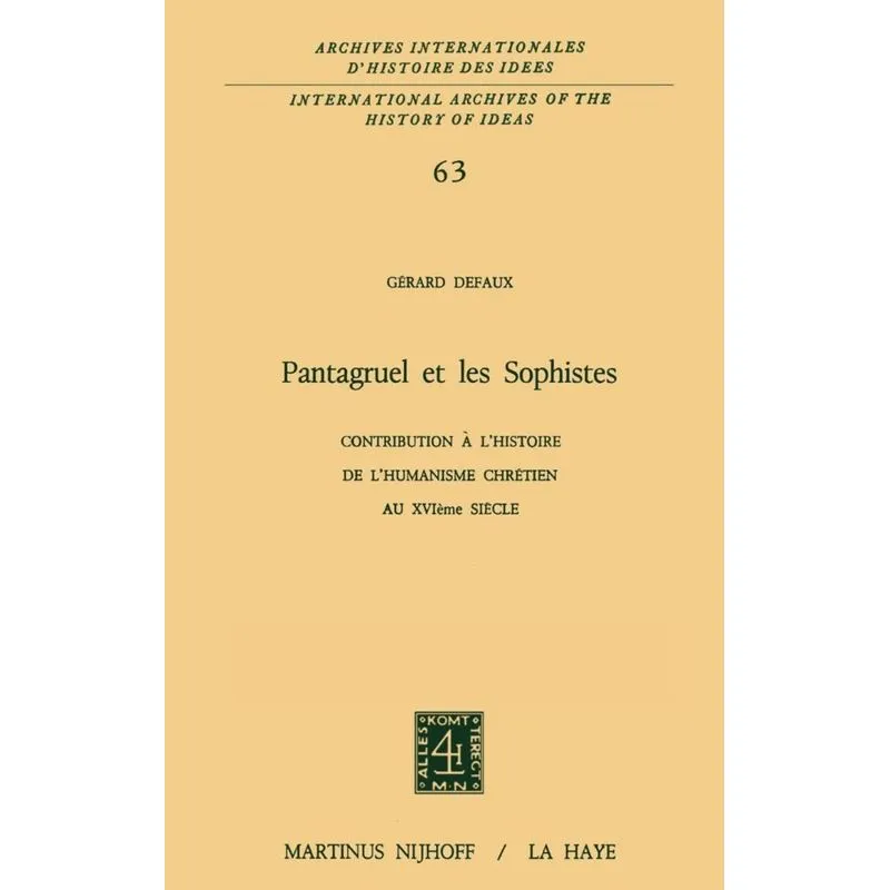 Pantagruel et les sophistes
