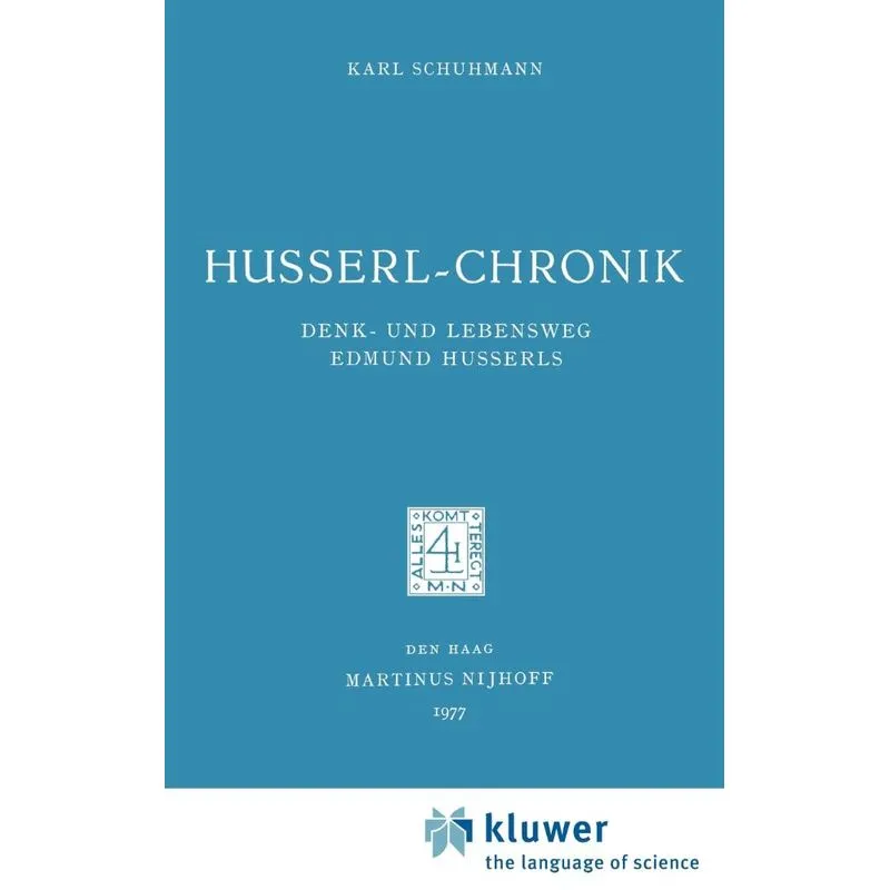 Husserl-Chronik