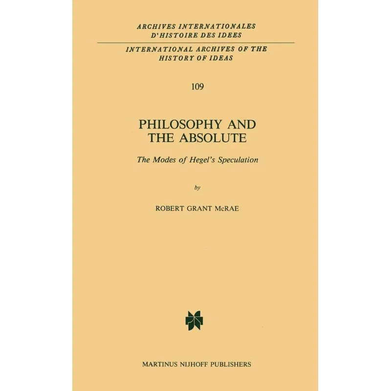 Philosophy and the Absolute