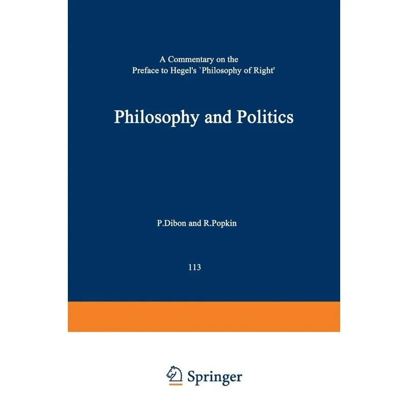 Philosophy and Politics
