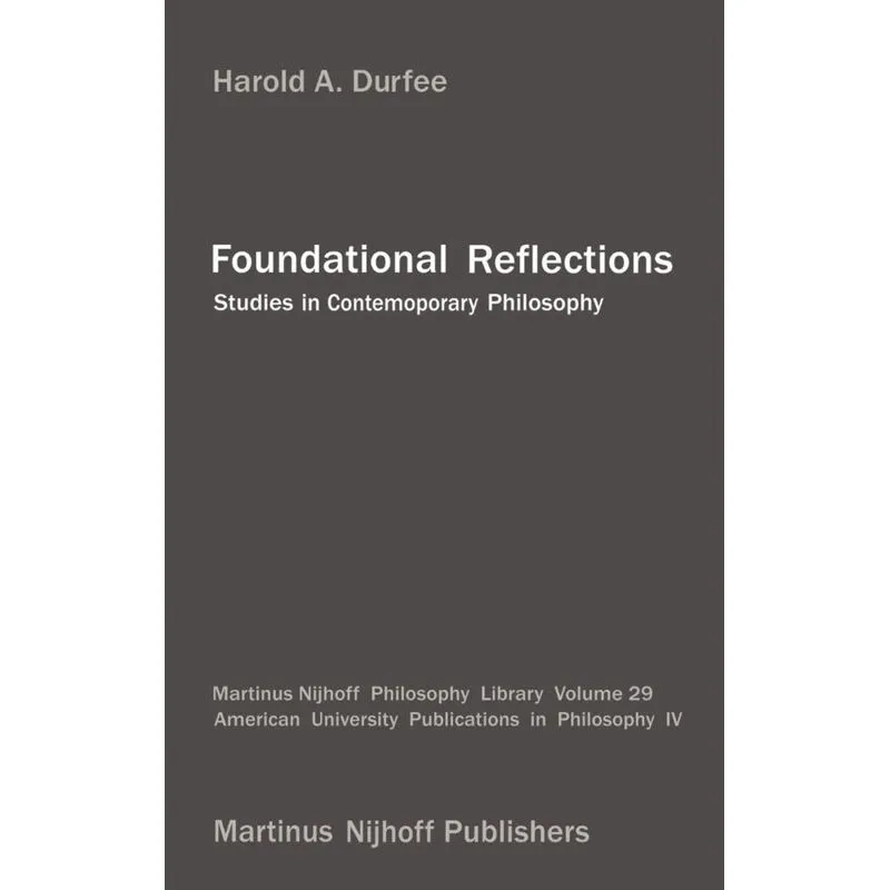 Foundational Reflections