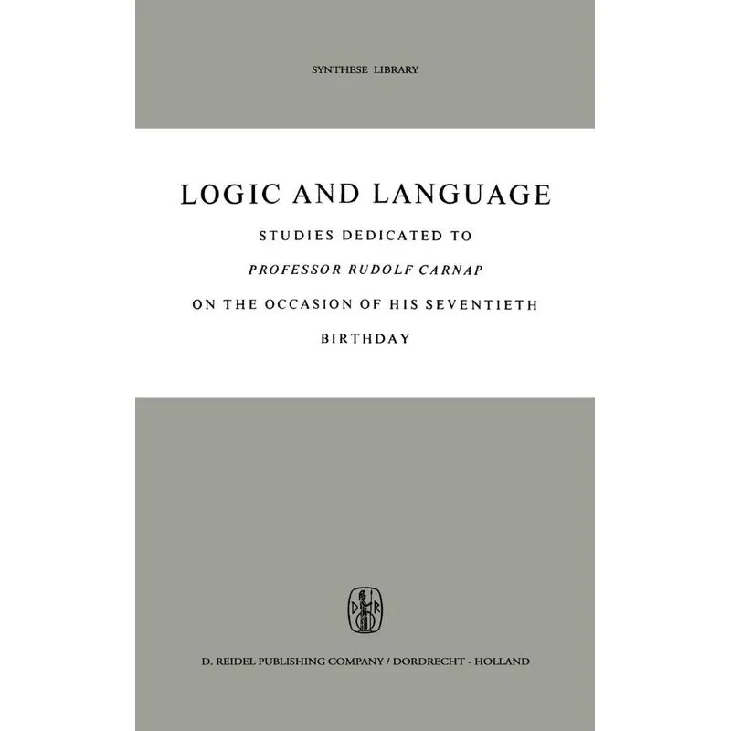 Logic and Language