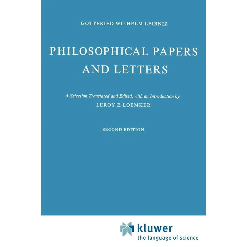 Philosophical Papers and Letters
