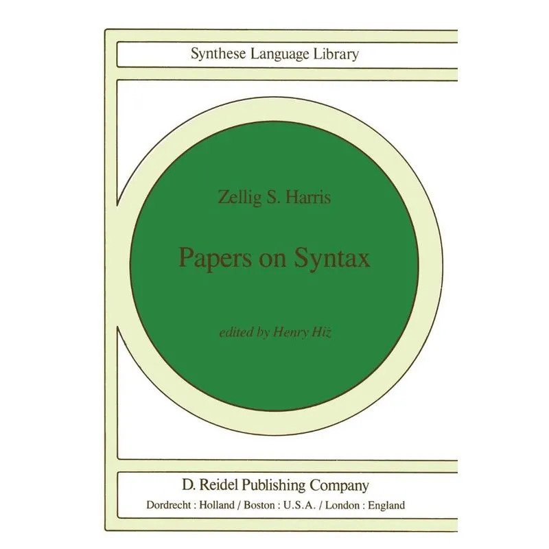 Papers on Syntax