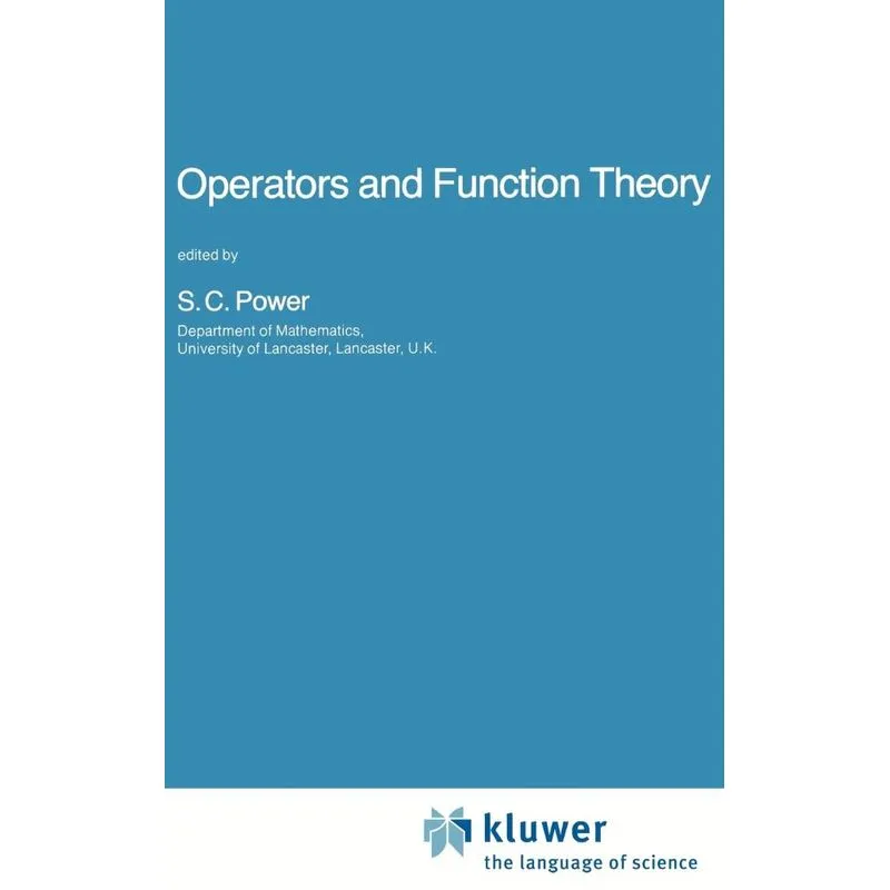 Operators and Function Theory