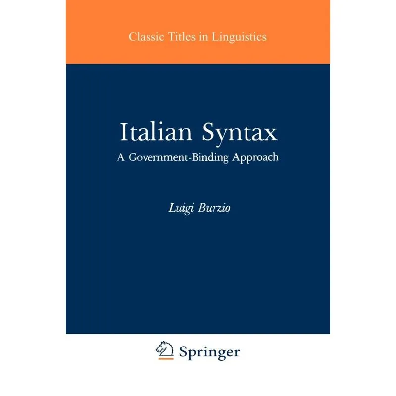 Italian Syntax