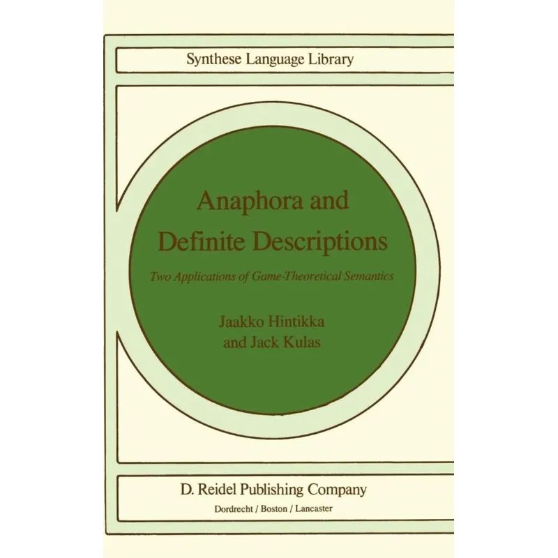 Anaphora and Definite Descriptions