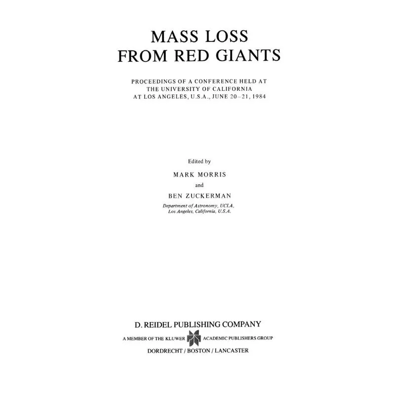 Mass Loss from Red Giants