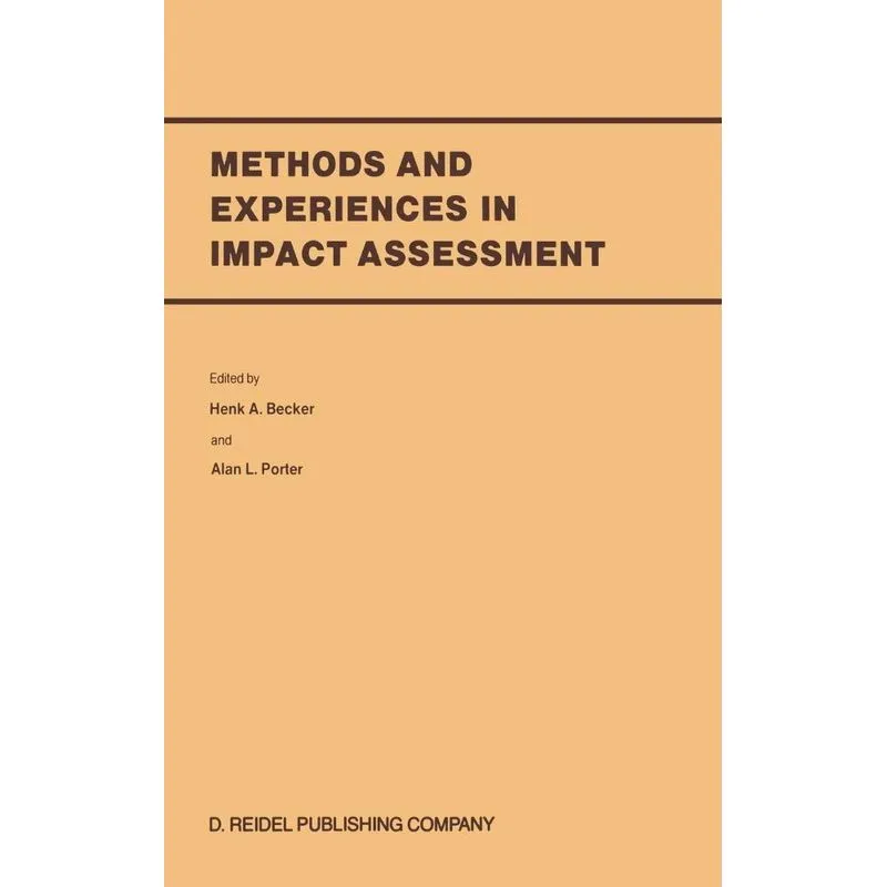 Methods and Experiences in Impact Assessment