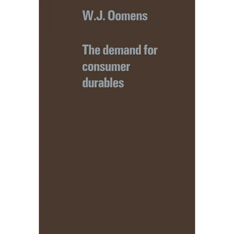 The demand for consumer durables