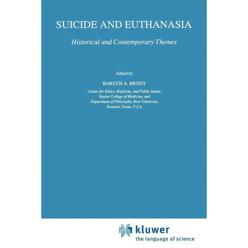 Suicide and Euthanasia