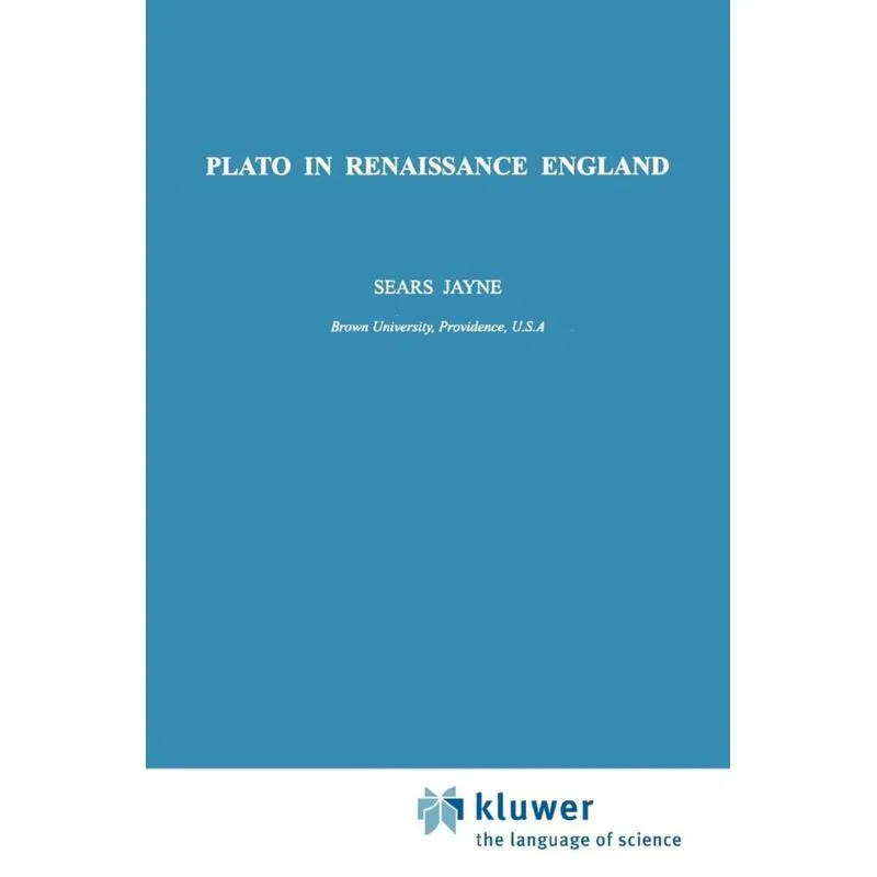 Plato in Renaissance England