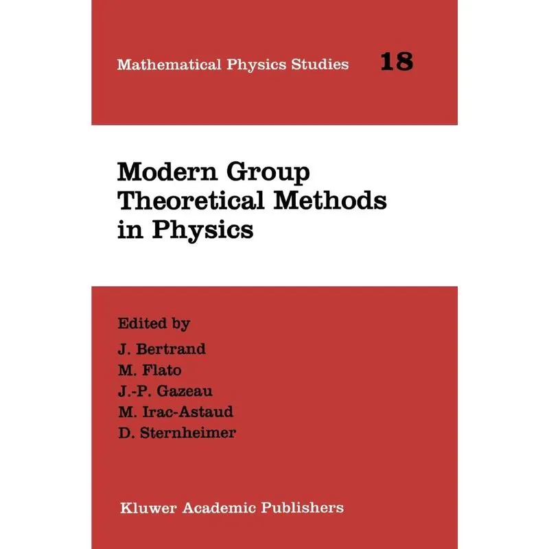 Modern Group Theoretical Methods in Physics