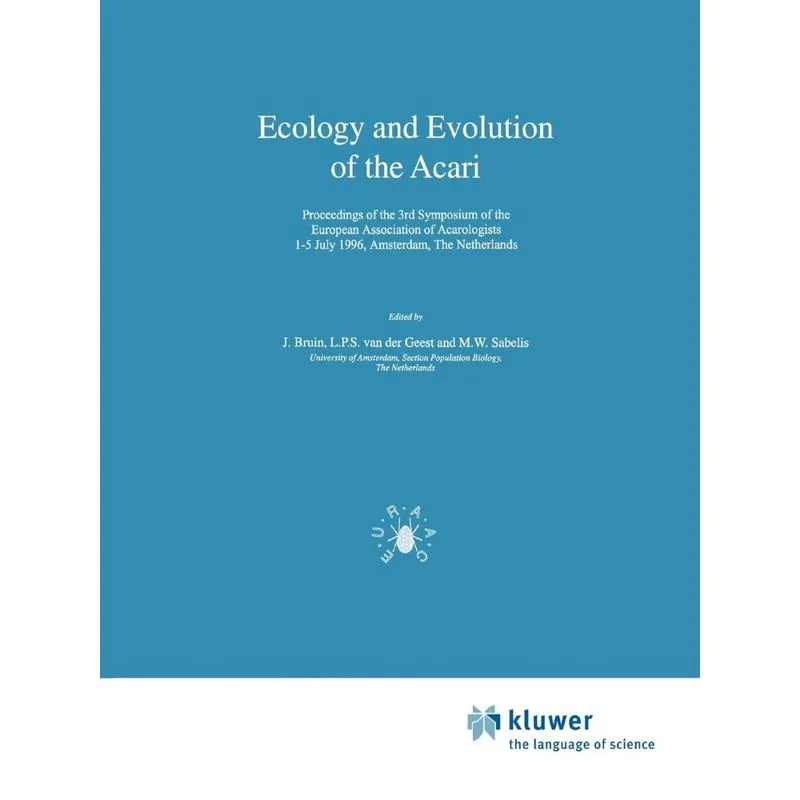 Ecology and Evolution of the Acari