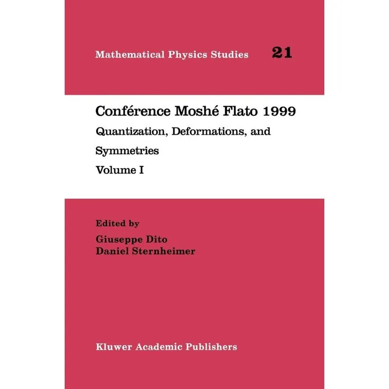 Conférence Moshé Flato 1999