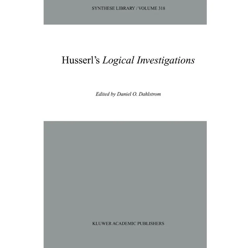 Husserls Logical Investigations