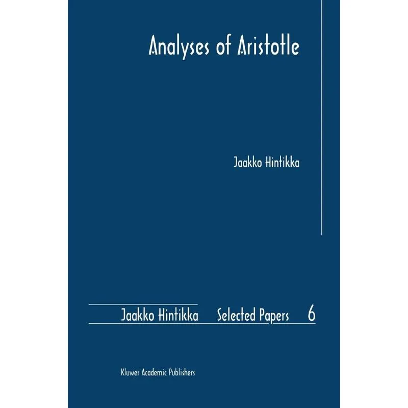 Analyses of Aristotle