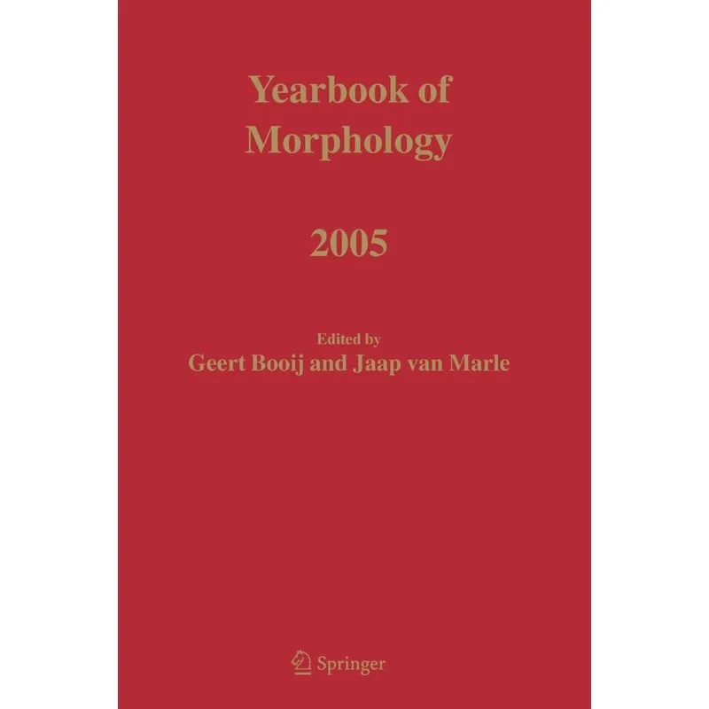 Yearbook of Morphology 2005